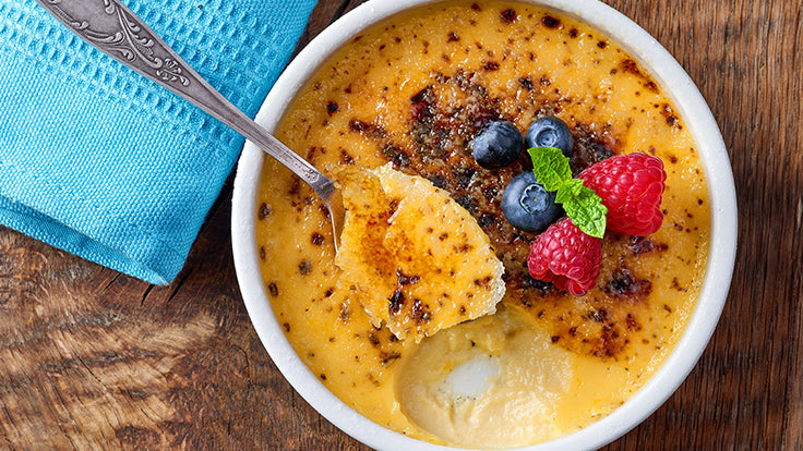 Glutenvrije crème brûlée