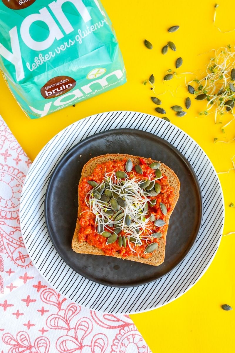Muhammara: walnoot-paprika spread