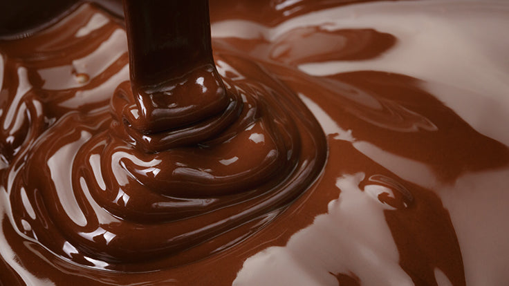 Zelfgemaakte chocoladesaus