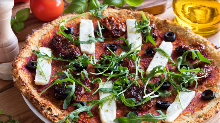 Glutenvrije pizza restaurants