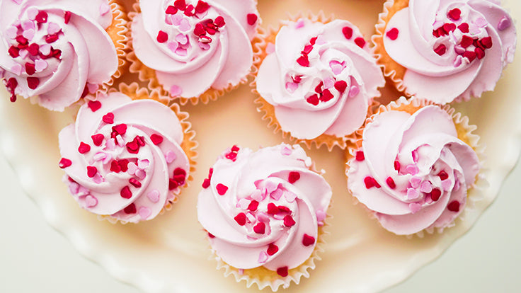 Zomerse glutenvrije muffin topping