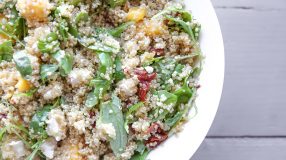 snelle en gezonde quinoa salade