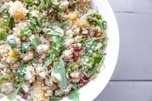 snelle en gezonde quinoa salade
