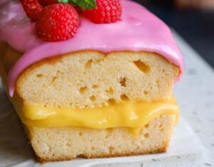 glutenvrije roze koeken cake